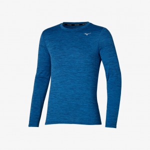 Mizuno IMPULSE LS TEE Blankyt | CZ_MZN83714