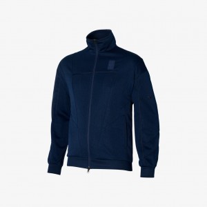 Mizuno TRACK JACKET SR4 Tmavě Blankyt | CZ_MZN59922